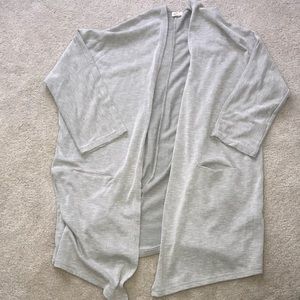 NWOT Donni Ribbed Sweater Coat